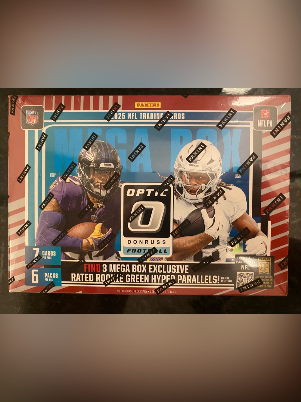 Panini - 2025 Donruss “Optic” NFL Football Mega Box (NEW/SEALED) - Picture 10 of 15